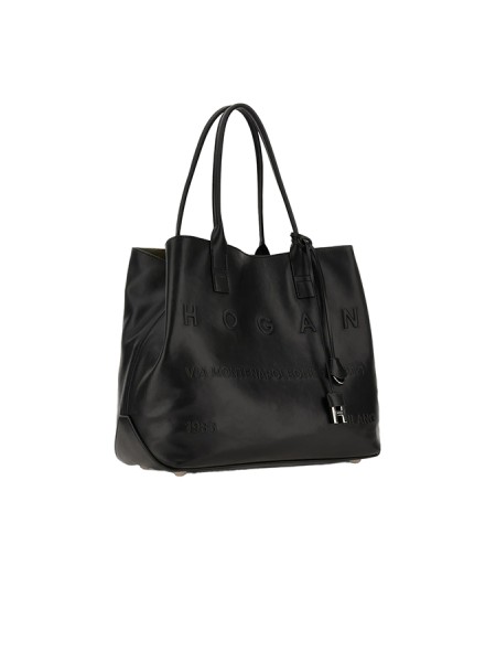 Borsa Hogan Shopping Media Nero